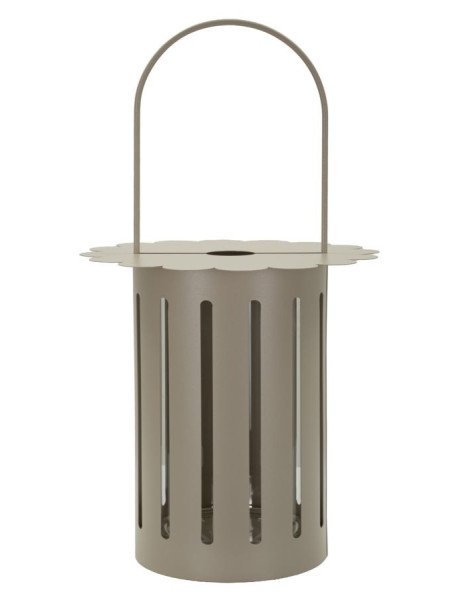LANTERNA SATURNO TORTORA CM Ø 24X43 