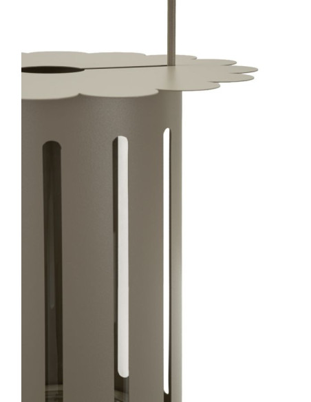 LANTERNA SATURNO TORTORA CM Ø 24X43 