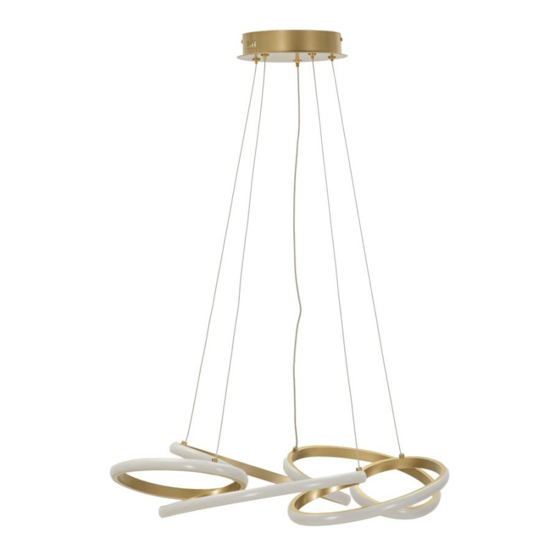 LAMPADARIO LED GLOVY GOLD CM Ø 55X120 (LUCE CON 3 TEMPERATURE DI COLORE) 