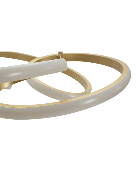 LAMPADARIO LED GLOVY GOLD CM Ø 55X120 (LUCE CON 3 TEMPERATURE DI COLORE) 