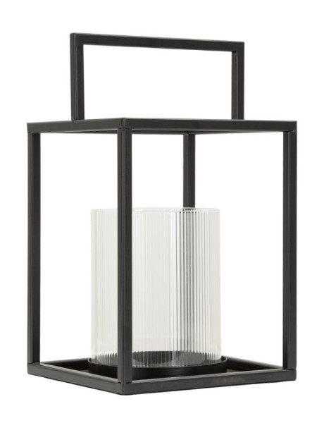 LANTERNA SIMPLY OPEN CM Ø 18X31 (VETRO TEMPERATO) 