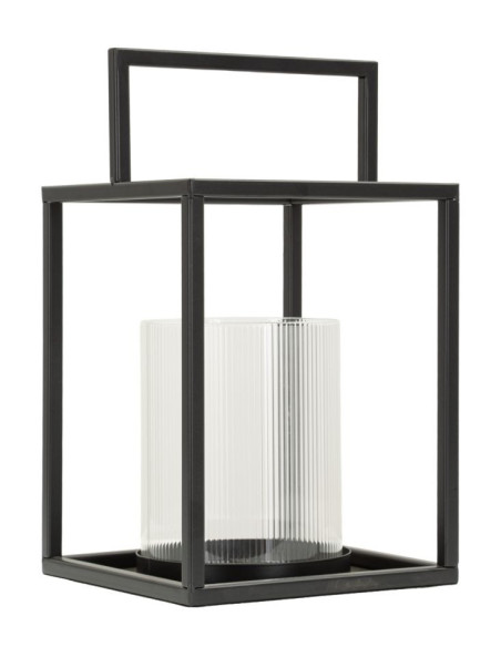 LANTERNA SIMPLY OPEN CM Ø 18X31 (VETRO TEMPERATO) 