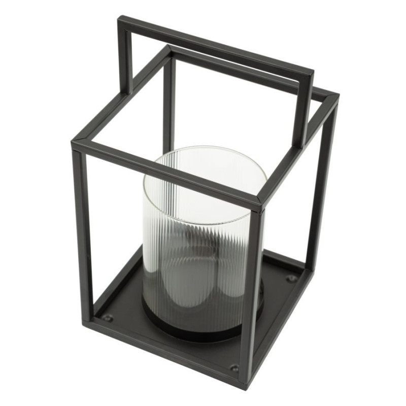 LANTERNA SIMPLY OPEN CM Ø 18X31 (VETRO TEMPERATO) 
