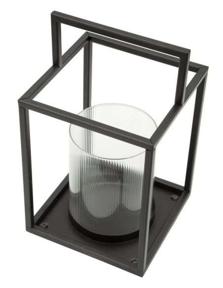LANTERNA SIMPLY OPEN CM Ø 18X31 (VETRO TEMPERATO) 