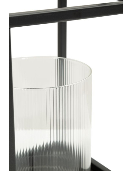 LANTERNA SIMPLY OPEN CM Ø 18X31 (VETRO TEMPERATO) 