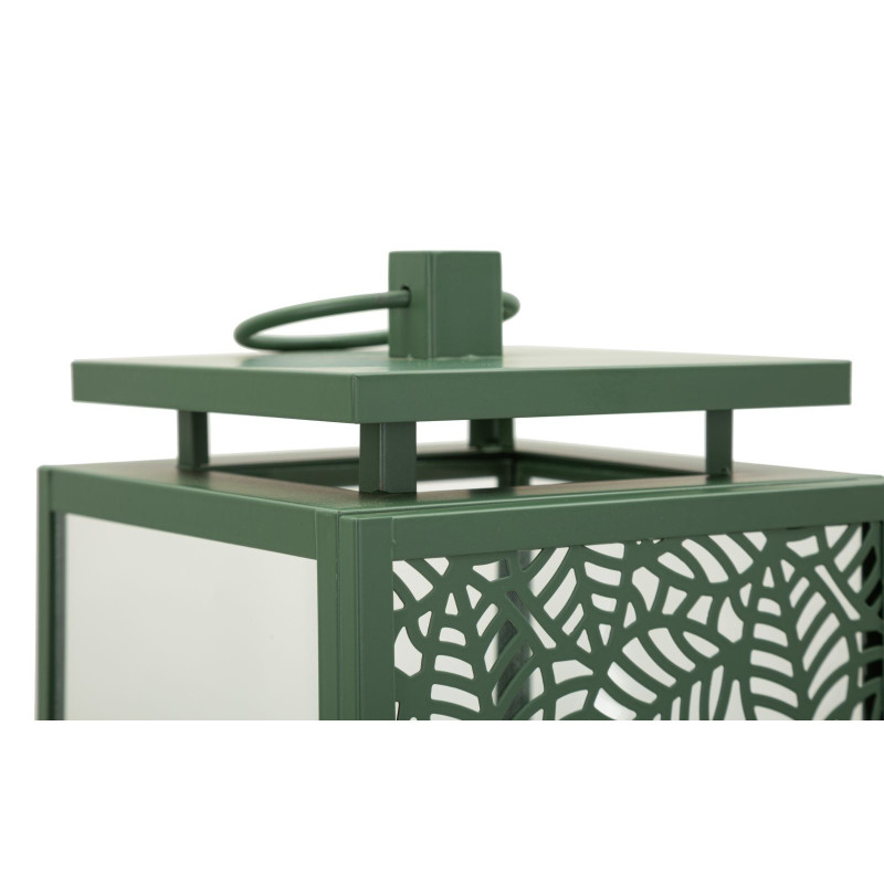 LANTERNE HALL COPPIA CM 15X14,5X41,5-15X14,5X24 (VETRO TEMPERATO) 