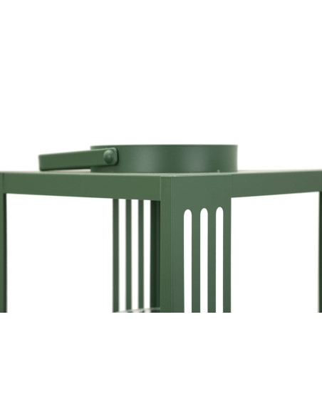 LANTERNE LINEE COPPIA CM 18,3X18,3X43,5-15X15X36,5 (VETRO TEMPERATO) 