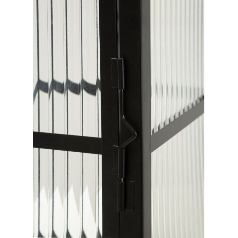 LANTERNE ANDROMEDA TRIS CM 25,5X25X50-X20,5X20X40-15,3X15X29,5 (VETRO TEMPERATO) 