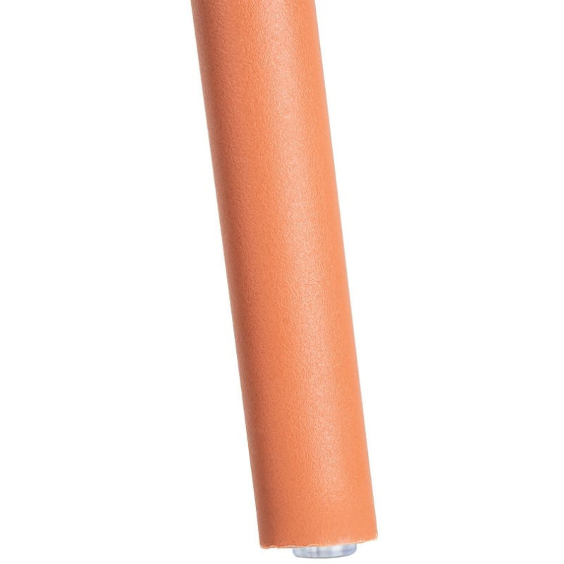 Lot de 4 Chaises de jardin design Polypropylène Rouge brique Montelia 