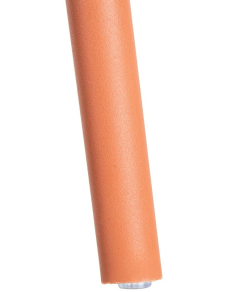 Lot de 4 Chaises de jardin design Polypropylène Rouge brique Montelia 