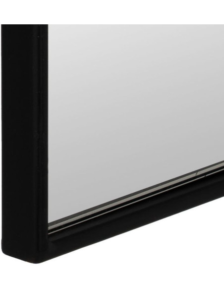Grand Miroir mural XXL minimaliste chic Arche 45x155 Métal Noir Valossa 