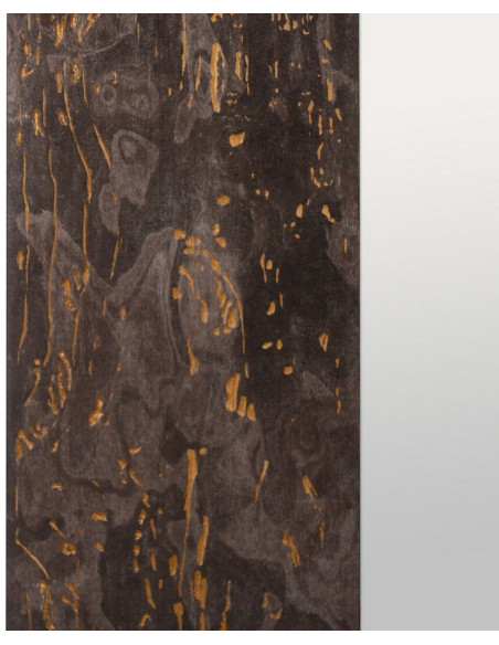 Grand Miroir XXL habilleur à poser industriel chic Rectangulaire 80x180 Bois de pin Marron Romaretto 