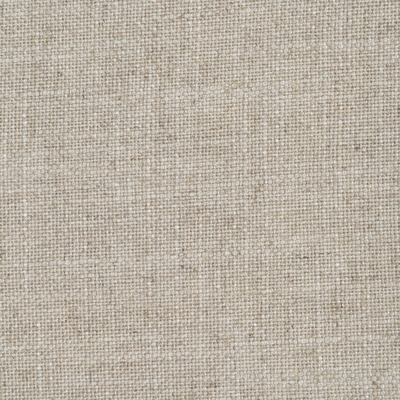 Grand Canapé moderne style Hamptons chic Droit 4 places 220 cm Tissu Beige naturel Bois de pin massif MDF Almareta 