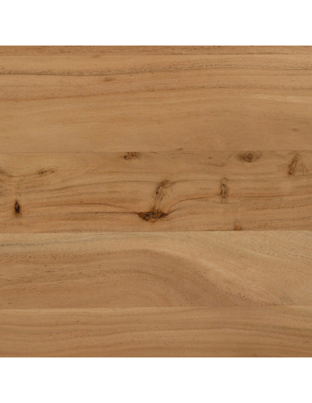 Grande Table à manger style campagne moderne Rectangulaire 6 personnes 180 cm Bois d'acacia Naturel Arvanio 