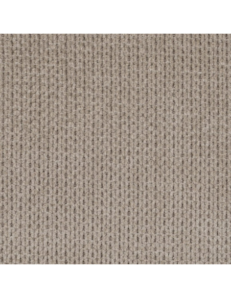 Fauteuil industriel vintage Tissu Vieux taupe Métal Noir Bois Marron foncé Arvello 