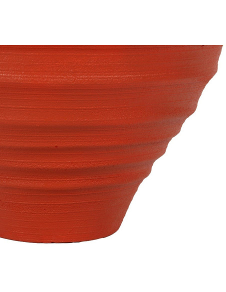 Grand Cache-pot XXL Vase méditerranéen Amphore H 60 cm Résine de magnésium Terracotta Zurénia 