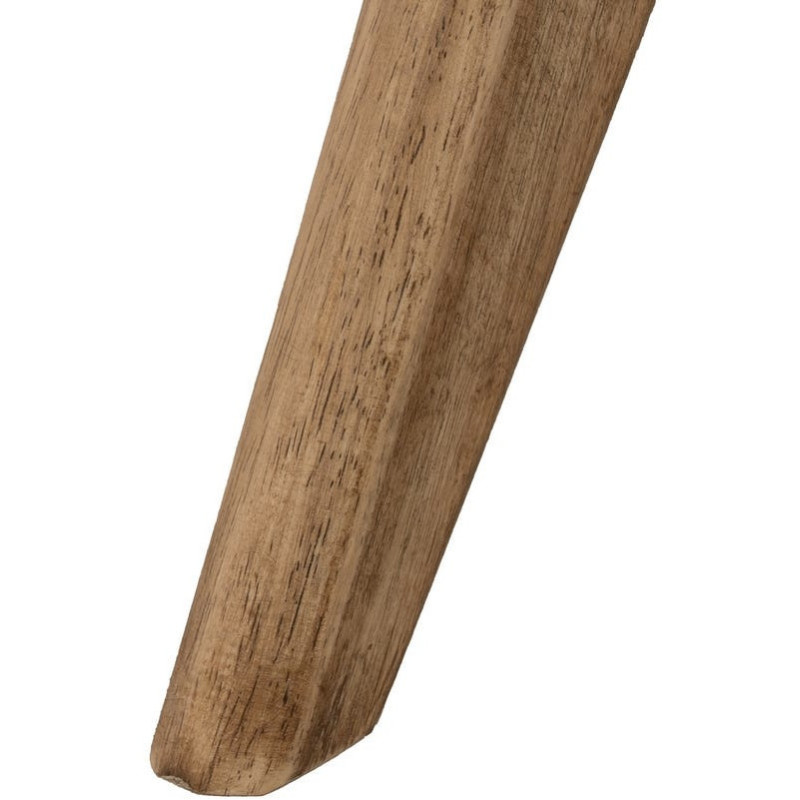 Fauteuil scandinave vintage Tissu Vert Bois d'hévéa Naturel Lenviro 