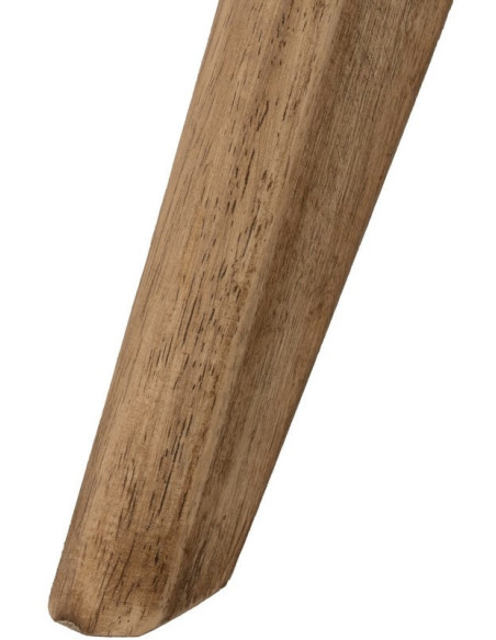 Fauteuil scandinave vintage Tissu Vert Bois d'hévéa Naturel Lenviro 