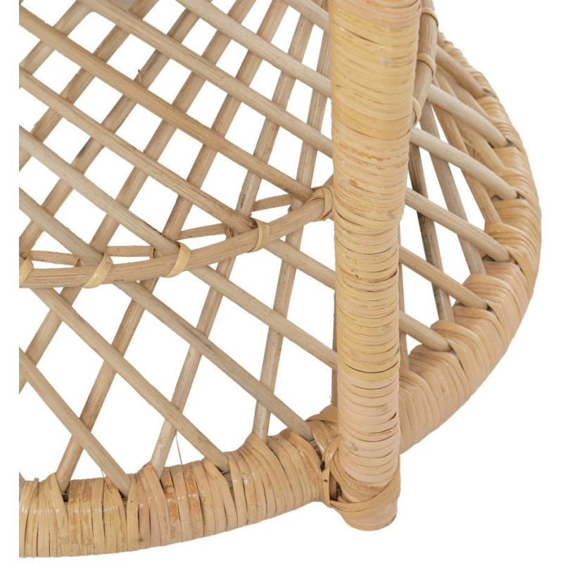 Fauteuil style bohème méditerranéen Rotin Naturel Solandro 