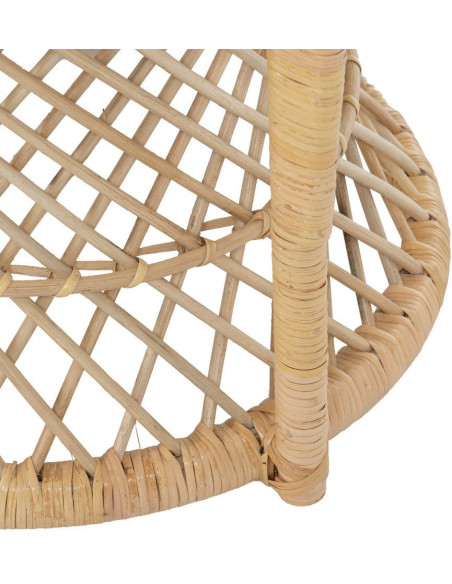 Fauteuil style bohème méditerranéen Rotin Naturel Solandro 