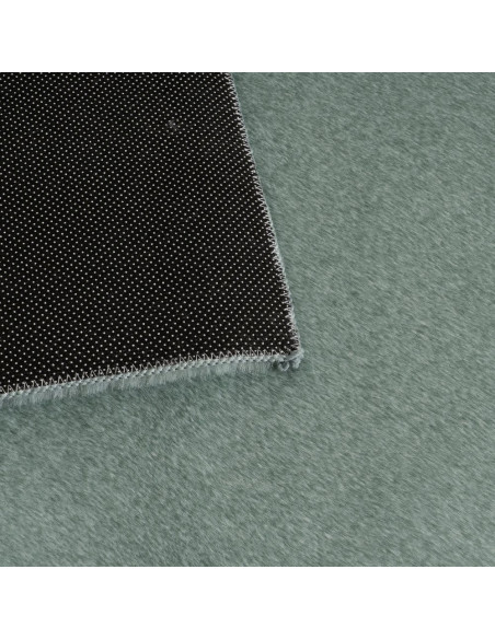 Grand Tapis XXL style cocooning moderne Rectangulaire 200x300 Tissu Vert Albiga 