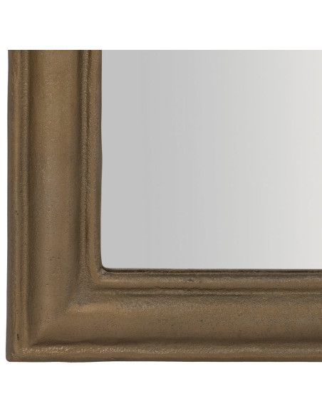 Grand Miroir mural XXL classique chic Arche 86x220 Métal Doré Arlento 