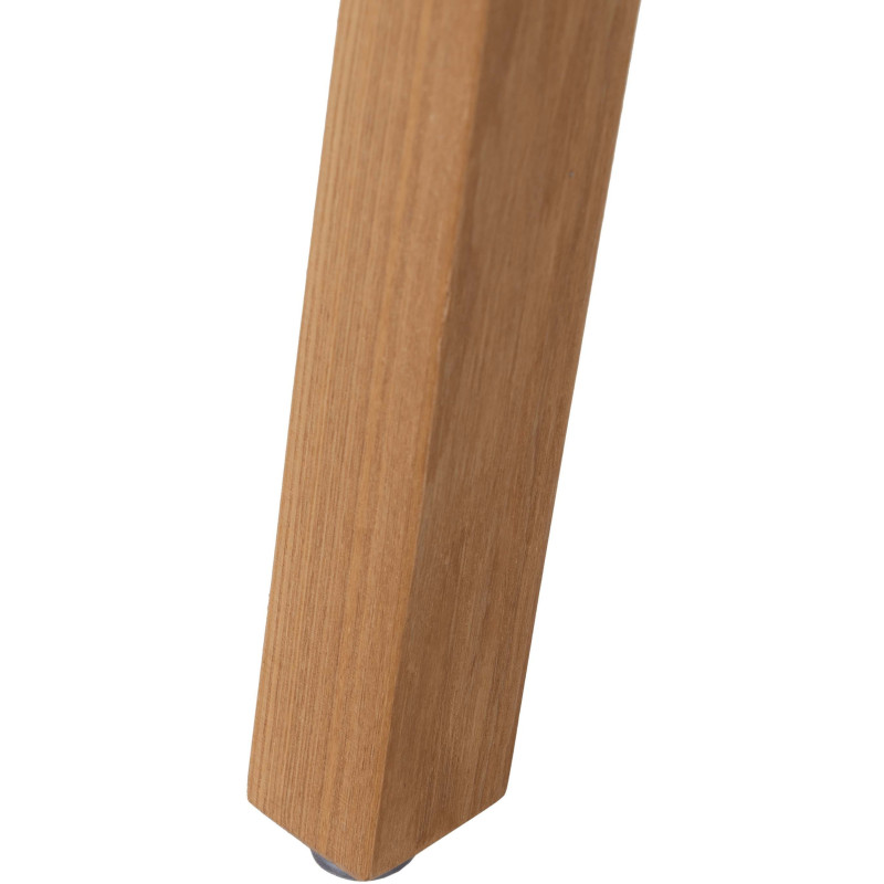 Lot de 2 Chaises scandinaves esprit Japandi Rotin Naturel Bois de hêtre Alnema 