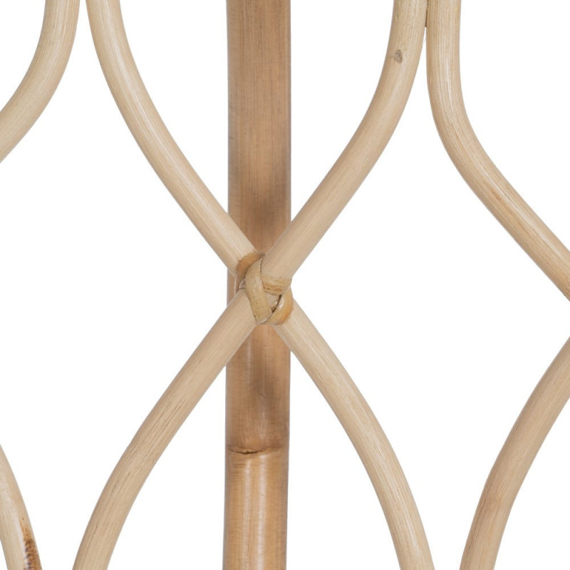 Fauteuil style Peacock bohême vintage Rotin Naturel Aurévio 