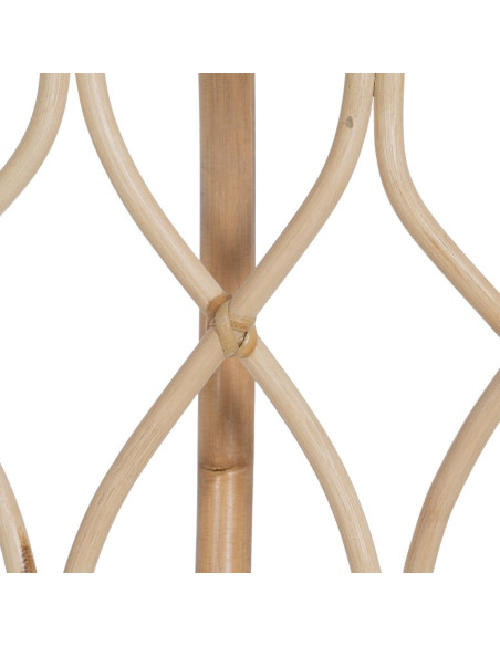 Fauteuil style Peacock bohême vintage Rotin Naturel Aurévio 