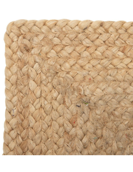 Grand Tapis XXL bohème Rectangulaire 200x290 Jute Naturel Solando 