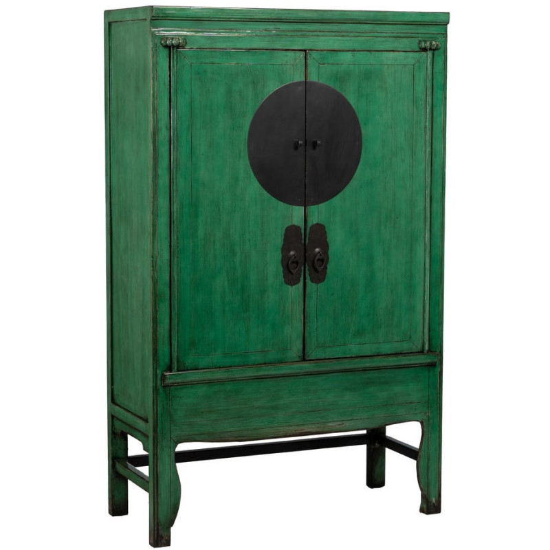 Armoire orientale 2 portes en Bois de...