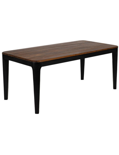 Table à manger moderne Rectangulaire 6 personnes en Bois...