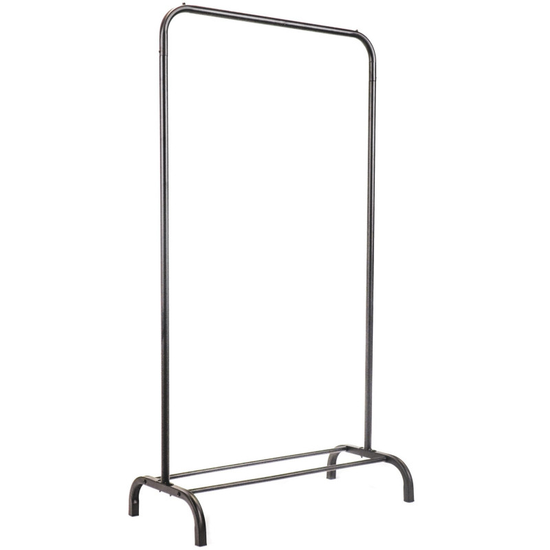 Clothrack - Metal - Black - 80x40x150cm 