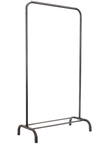 Clothrack - Metal - Black - 80x40x150cm 