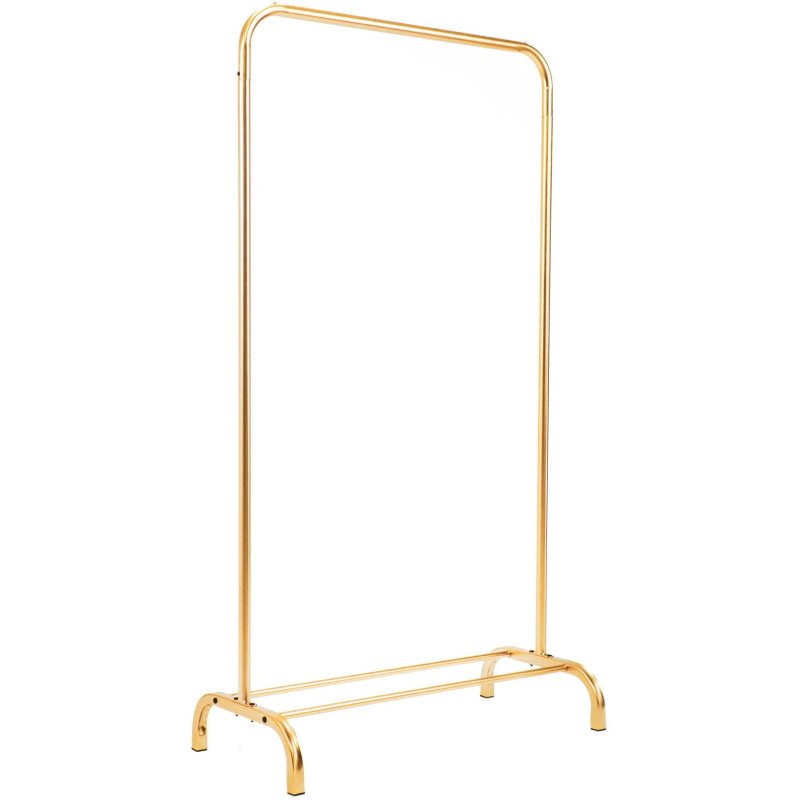 Clothrack - Metal - Gold - 80x40x150cm 