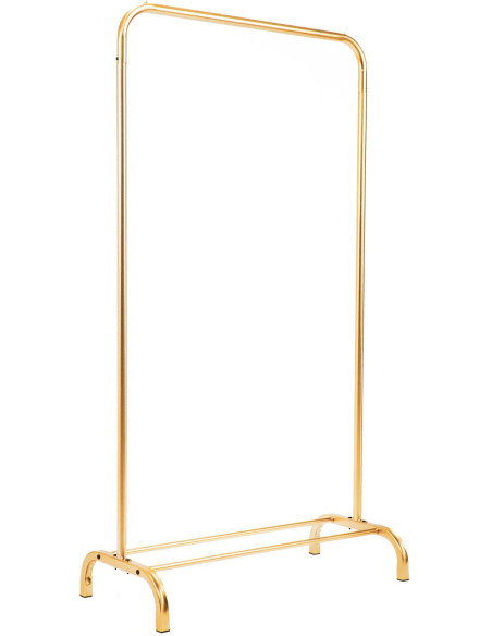 Clothrack - Metal - Gold - 80x40x150cm 