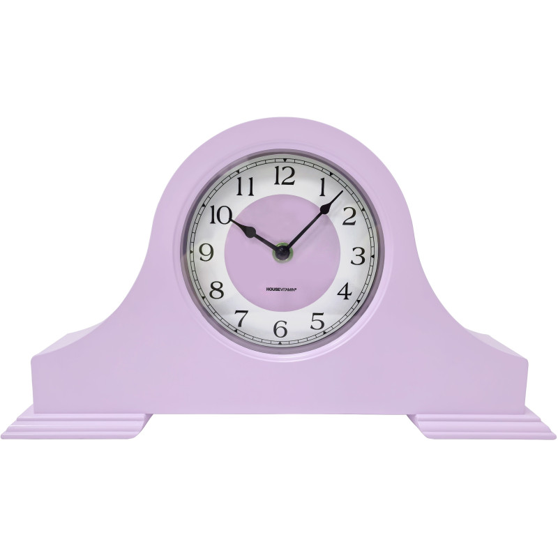 Horloge à poser néo-rétro pop 36 cm Plastique Lilas Mantel