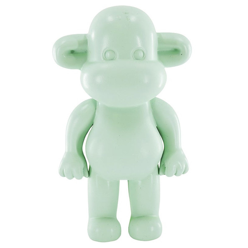 Statuette déco Singe Pop dopamine Hauteur 19 cm Résine Vert menthe The Legend 