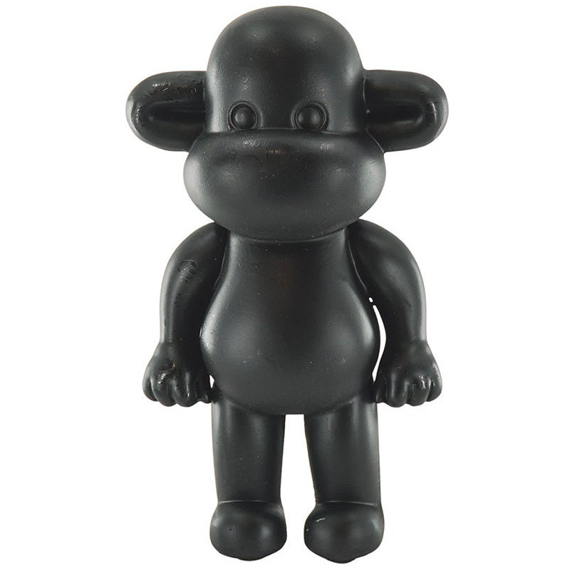 Statuette déco Singe Pop dopamine Hauteur 19 cm Résine Noir The Legend 