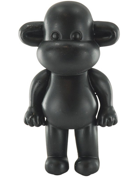 Statuette déco Singe Pop dopamine Hauteur 19 cm Résine Noir The Legend 