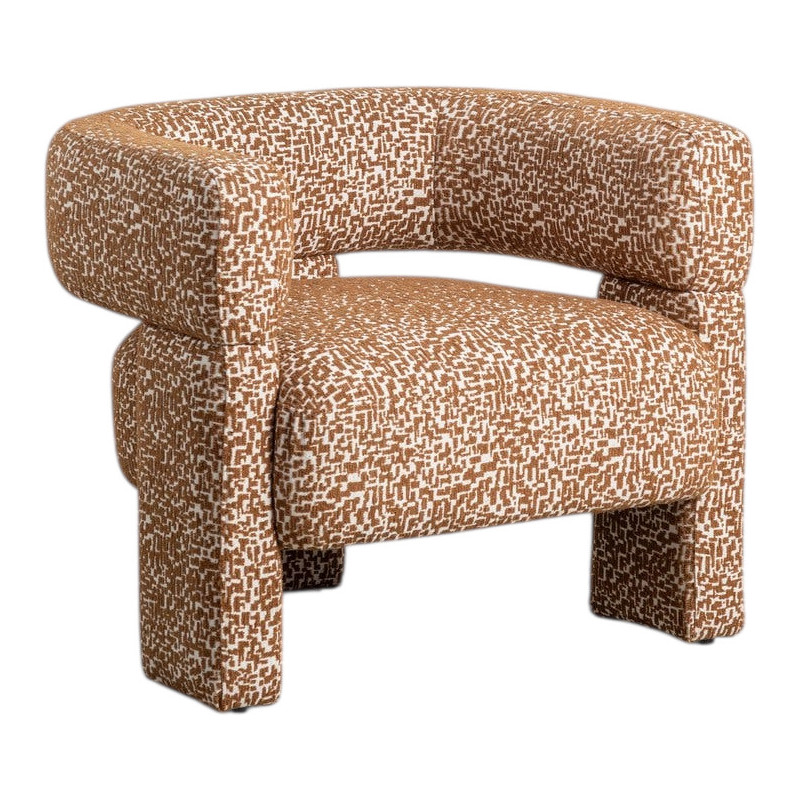 Fauteuil design organique rétro...