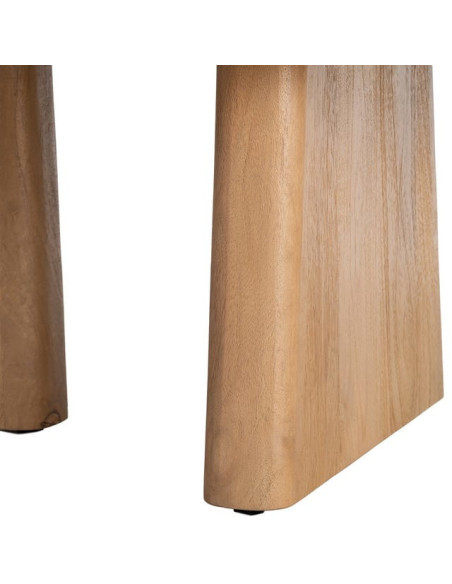 Grande Table basse moderne Rectangulaire en Bois de manguier Naturel Macarella