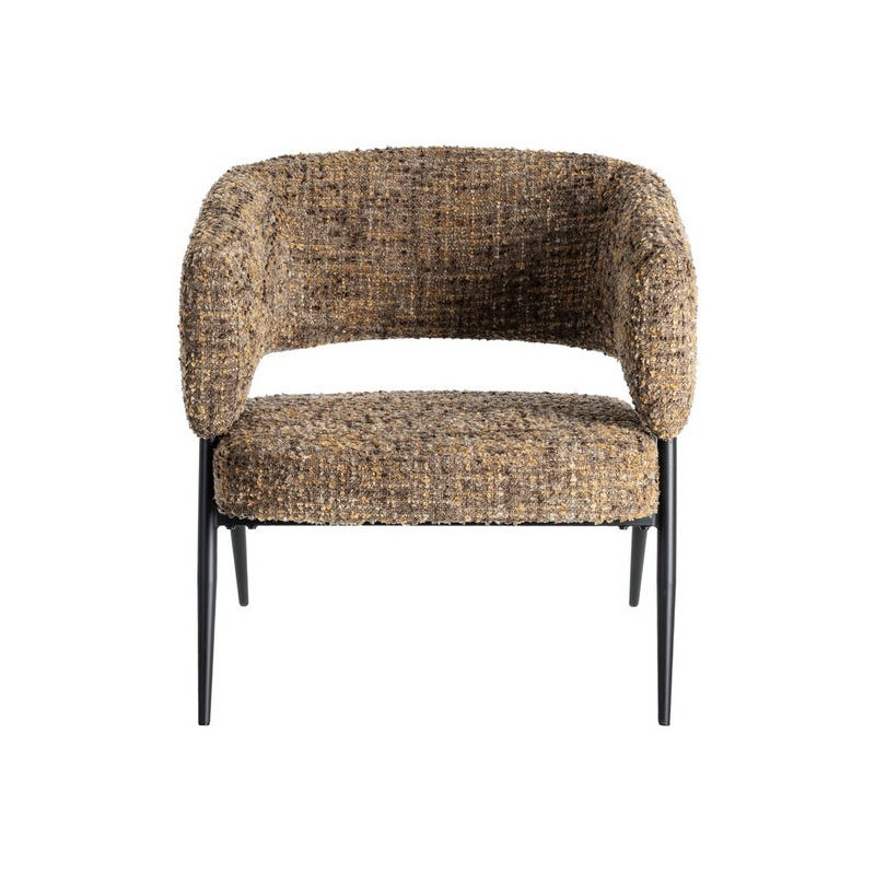 Fauteuil moderne Bouclette Tissu...
