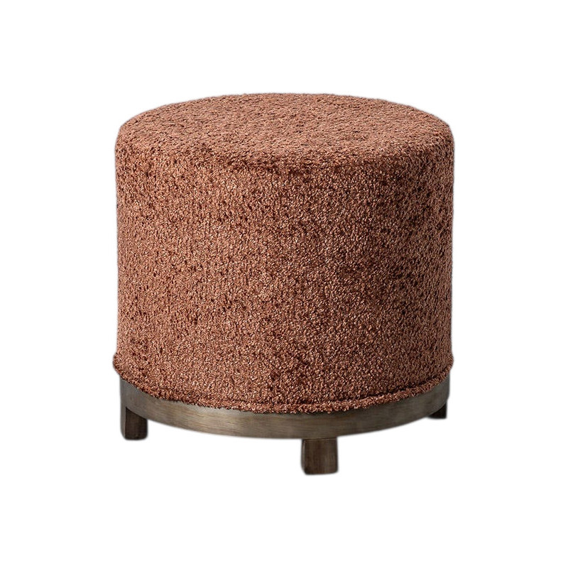 Pouf pivotant moderne chic bouclette...
