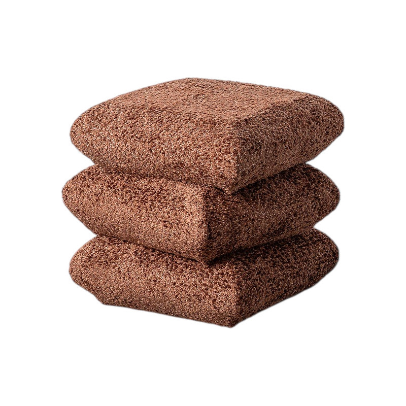 Pouf carré Stacka 42 cm en tissu...