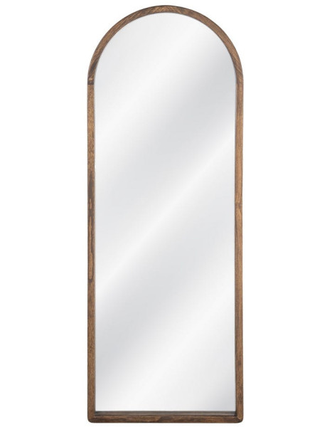 Grand Miroir mural arrondi Arche 60x160 Bois de...