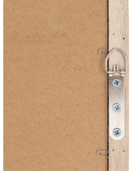 Grand Miroir mural arrondi Arche 60x160 Bois de paulonwnia Naturel Arkhéo