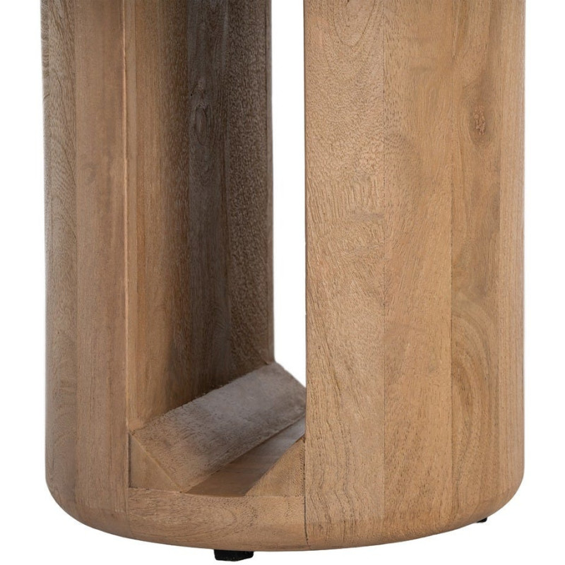 Table basse ronde Oréa Ø60 cm en bois...