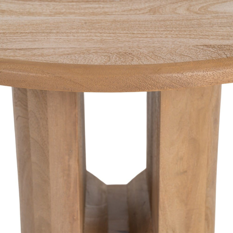 Table basse ronde Oréa Ø60 cm en bois...