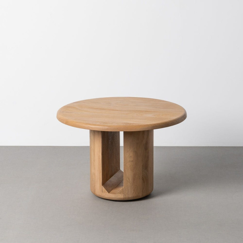 Table basse ronde Oréa Ø60 cm en bois...